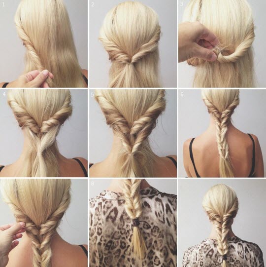 Прически на каждый день: пошаговые фото, видео, интересные варианты