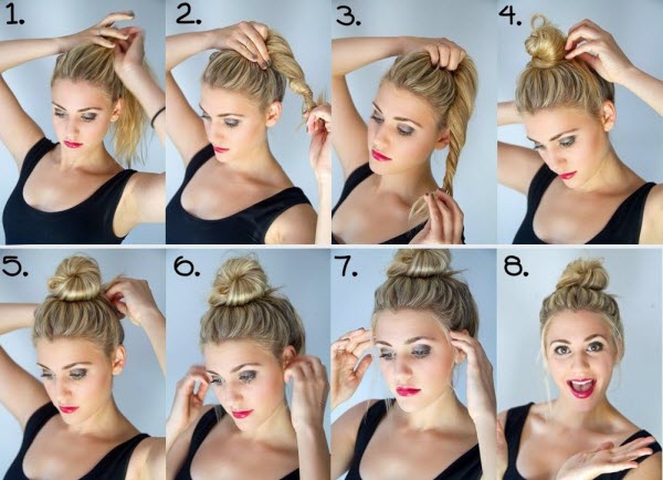 Прически на каждый день: пошаговые фото, видео, интересные варианты