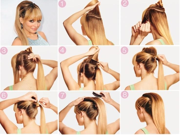 Прически с челкой на средние и короткие волосы - Фото