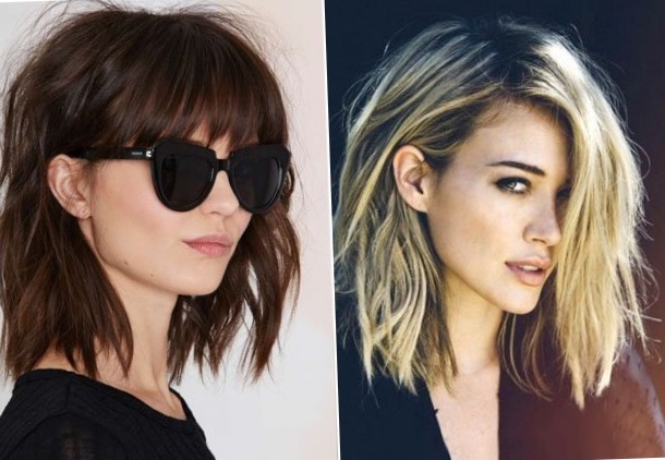 Современные прически на длинные, средние и короткие волосы 2022