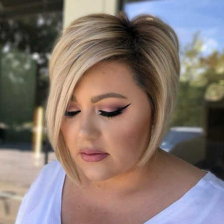 Прически для женщин plus-size: модные тенденции и актуальные фото 2025 года