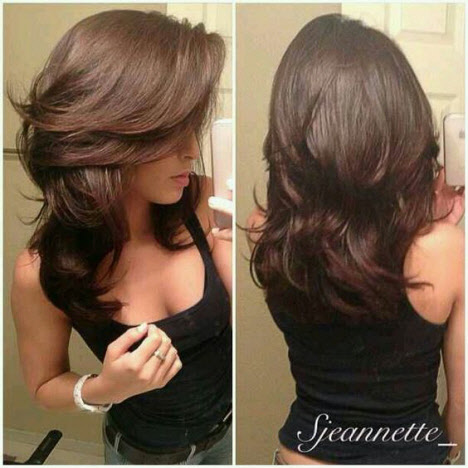 Длинные прически. Более 100 фотографий с разными вариантами