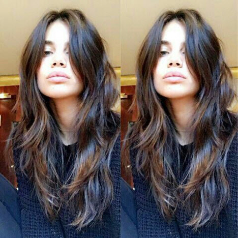 Длинные прически. Более 100 фотографий с разными вариантами