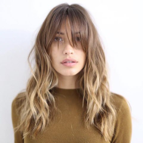 Прически с челкой: более 200 фото коротких, средних и длинных волос