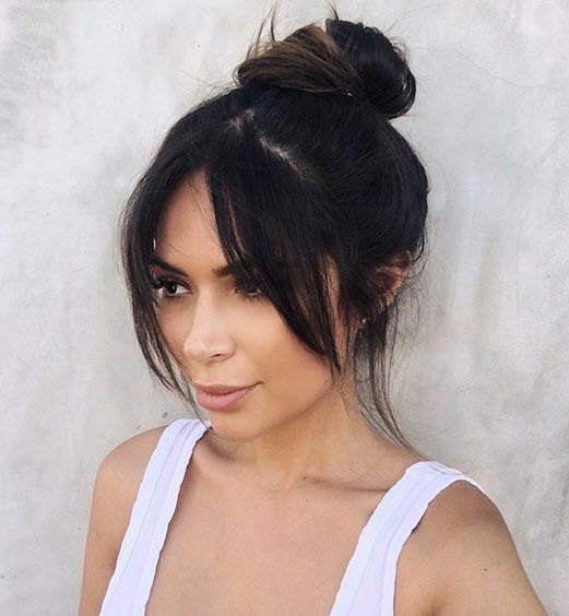 Прически с челкой: более 200 фото коротких, средних и длинных волос