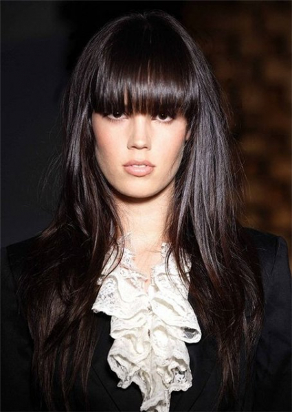 Прически с челкой: более 200 фото коротких, средних и длинных волос