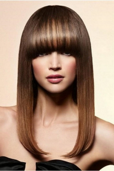 Прически с челкой: более 200 фото коротких, средних и длинных волос