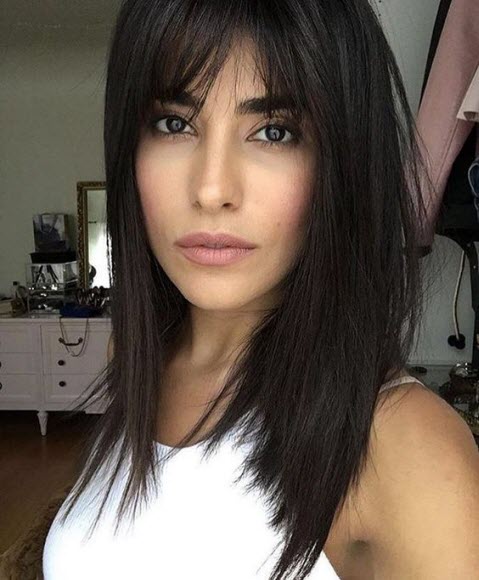 Прически с челкой: более 200 фото коротких, средних и длинных волос