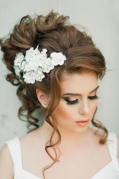 Свадебные прически на длинные, короткие и средние волосы 2022