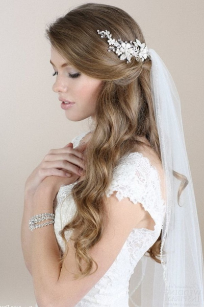 Свадебные прически на длинные, короткие и средние волосы 2022