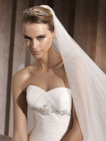 Свадебные прически на длинные, короткие и средние волосы 2022