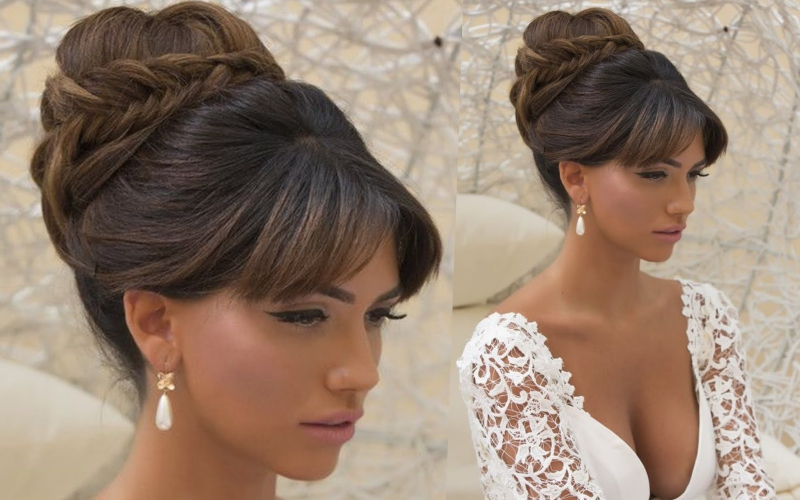 Свадебные прически на длинные, короткие и средние волосы 2022