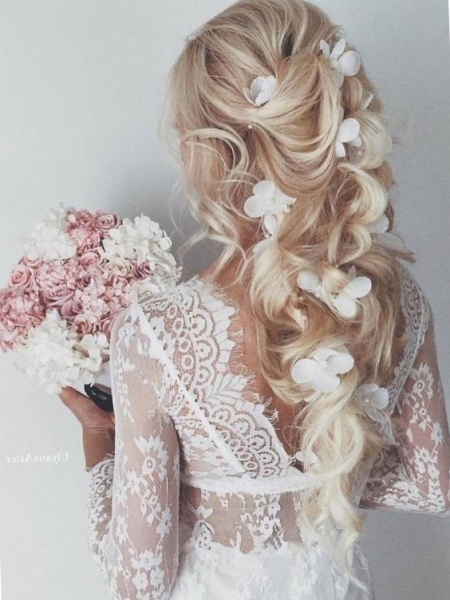 Свадебные прически на длинные, короткие и средние волосы 2022