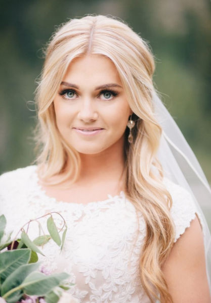 Свадебные прически на длинные, короткие и средние волосы 2022