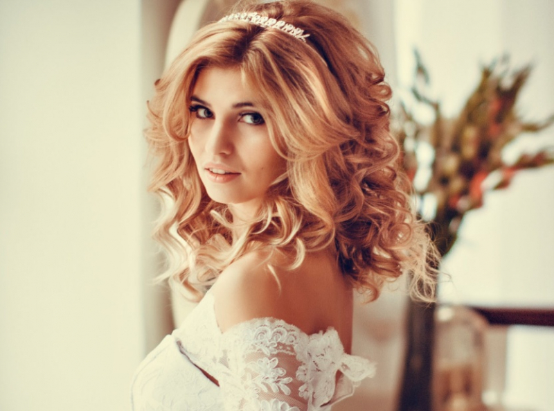 Свадебные прически на длинные, короткие и средние волосы 2022